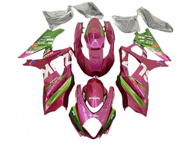 Carenados Moto Suzuki GSXR 1000 2005-2006 - Rosa Verde