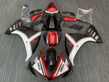 Carenados Moto Yamaha YZF 1000 R1 2012-2014 - Blanco Rojo Negro