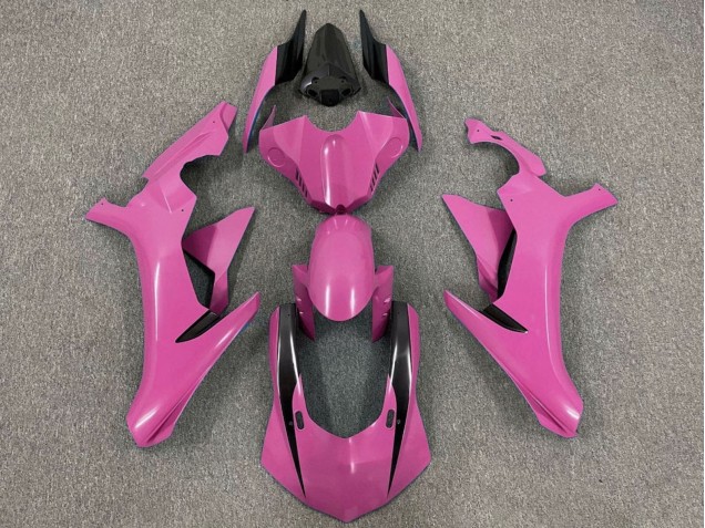 Carenados Moto Yamaha YZF 1000 R1 2020-2025 - Rosa Negro Brillante