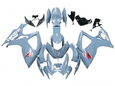 Carenados Moto Suzuki GSXR 600 / GSXR 750 2006-2007 - Azul Gris Blanco Rojo