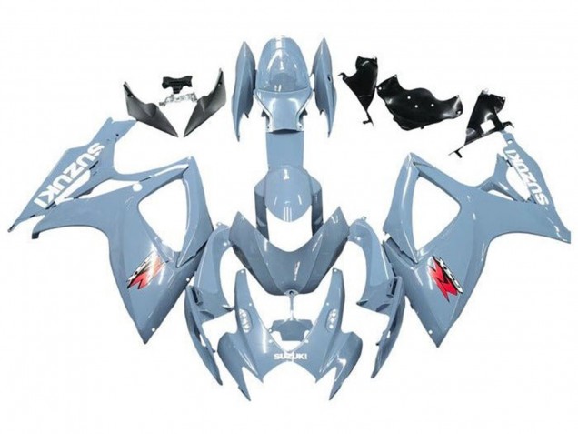 Carenados Moto Suzuki GSXR 600 / GSXR 750 2006-2007 - Azul Gris Blanco Rojo