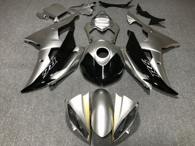 Carenados Moto Yamaha YZF R6 2008-2016 - Plata Oro Negro