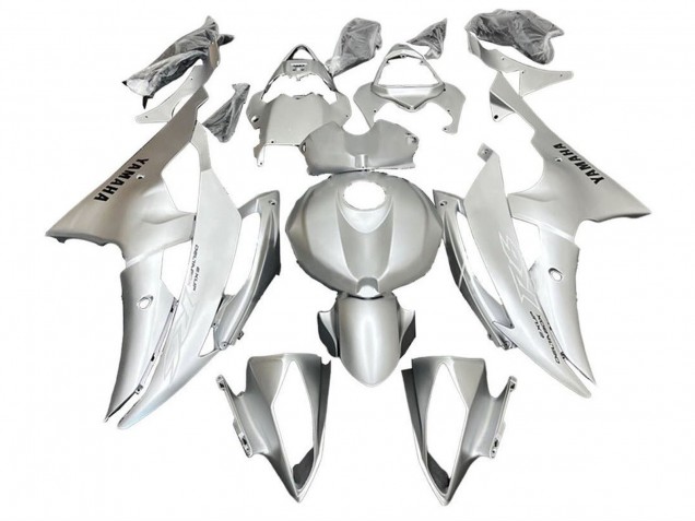 Carenados Moto Yamaha YZF R6 2008-2016 - Plata Blanco