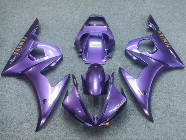 Carenados Moto Yamaha YZF R6 2005 - Púrpura Oro