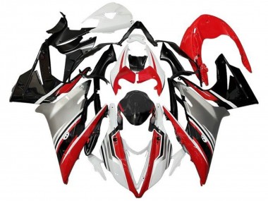 Carenados Moto Triumph Daytona 675 Triple 2013-2016 - Blanco Rojo Plata Negro Brillante