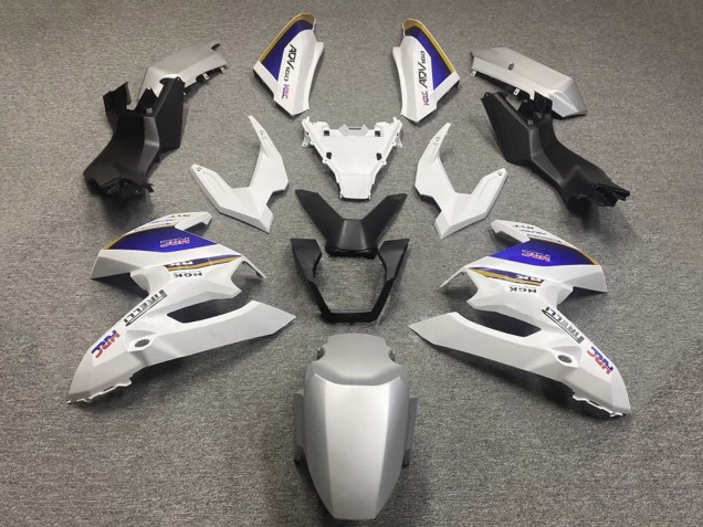 Carenados Moto Honda ADV160 2022-2024 - Blanco Azul HRC