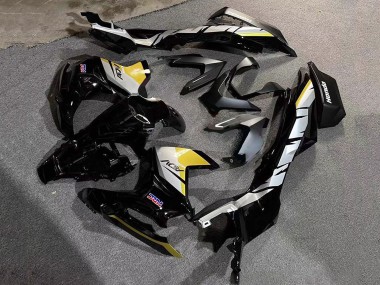 Carenados Moto Honda ADV160 2022-2024 - Plata Amarillo Negro Brillante HRC
