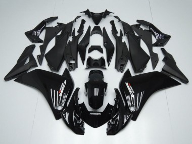 Carenados Moto Honda CBR250RR 2011-2015 - Negro Brillante Negro Mate