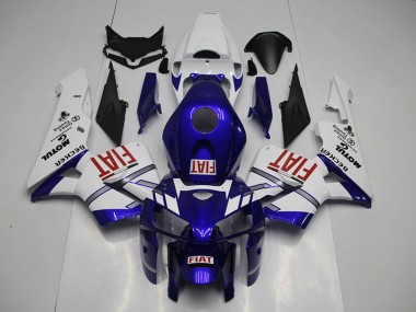 Carenados Moto Honda CBR600RR 2005-2006 - Blanco Azul Rojo Fiat