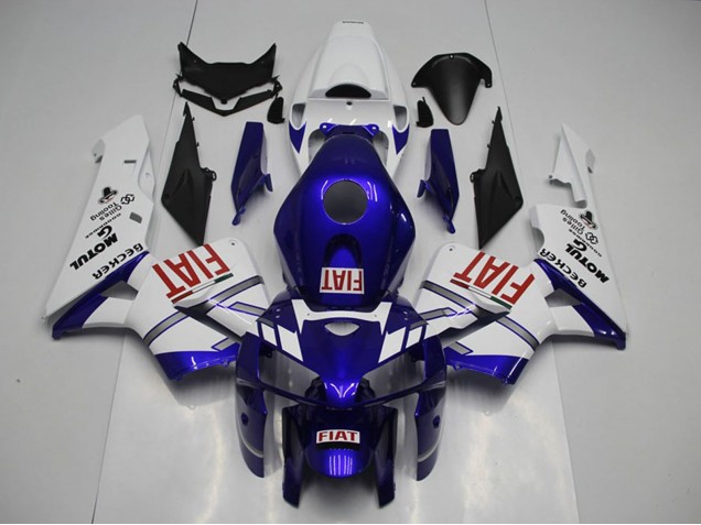 Carenados Moto Honda CBR600RR 2005-2006 - Blanco Azul Rojo Fiat