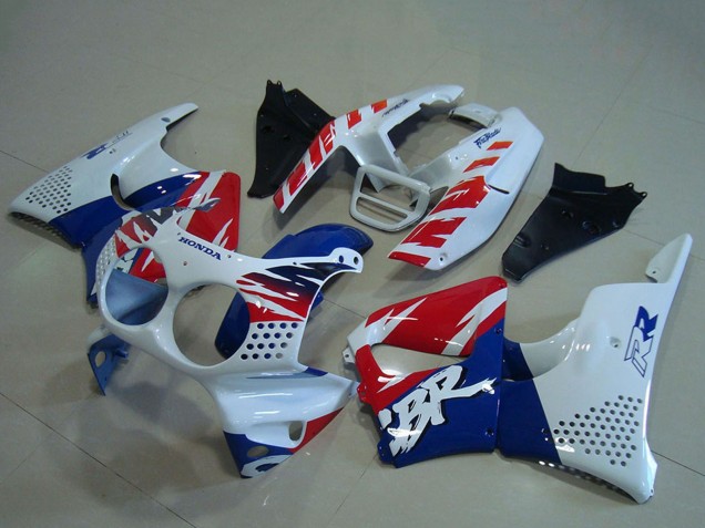 Carenados Moto Honda CBR900RR 893 1992-1993 - Blanco Rojo Azul