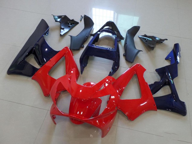 Carenados Moto Honda CBR900RR 929 2000-2001 - Rojo Azul Oscuro