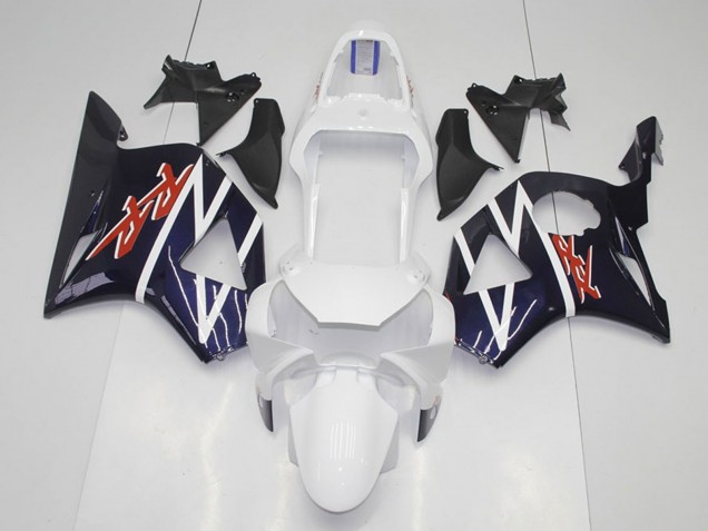 Carenados Moto Honda CBR900RR 954 2002-2003 - Azul Oscuro Blanco