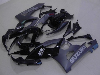 Kit Carenados Moto Suzuki GSXR 1000 2005-2006 - Negro Brillante Negro Mate