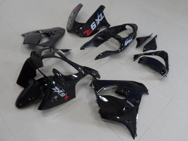Carenado Moto Kawasaki ZX9R 2000-2001 - Negro Brillante