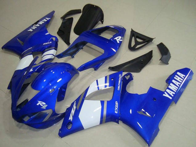 Carenados Moto Yamaha YZF R1 2000-2001 - Azul Blanco