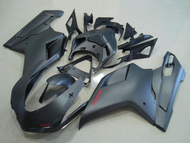 Carenado Moto Ducati 848 2007-2014 - Negro Mate