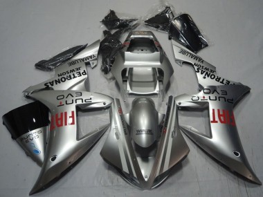 Carenados Moto Yamaha YZF R1 2002-2003 - Plata Rojo Fiat