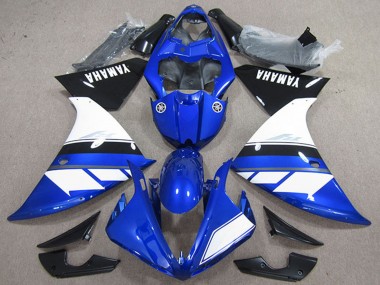 Carenados Moto Yamaha YZF R1 2009-2011 - Azul Blanco Negro
