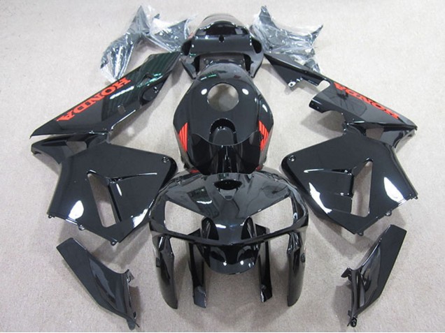 Carenados Moto Honda CBR600RR 2005-2006 - Negro Rojo