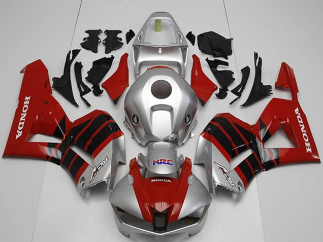 Carenados Moto Honda CBR1000RR 2012-2016 - Plata Rojo Negro HRC