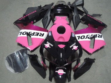Carenados Moto Honda CBR1000RR 2004-2005 - Rosa Blanco Negro Brillante Repsol