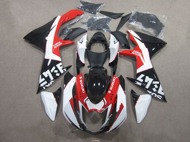 Carenados Moto Suzuki GSXR 750 2011-2024 - Negro Rojo