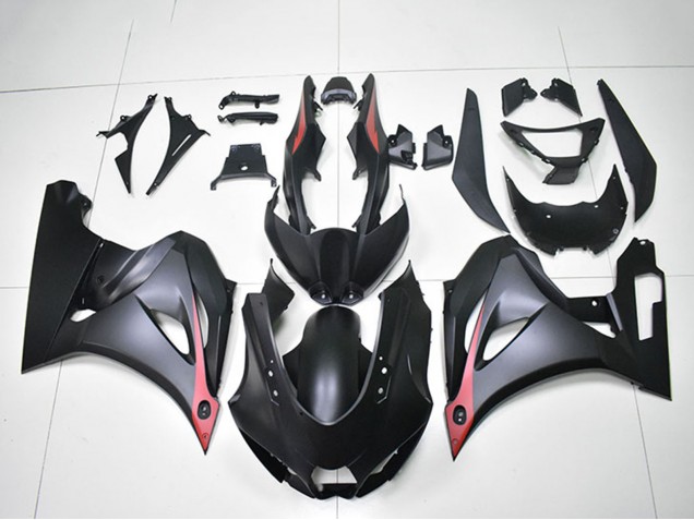 Carenados Moto Suzuki GSXR 1000 2017-2024 - Negro Mate Rojo