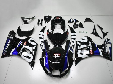 Carenados Moto Suzuki GSXR 1000 2017-2024 - Negro Blanco Azul Motul