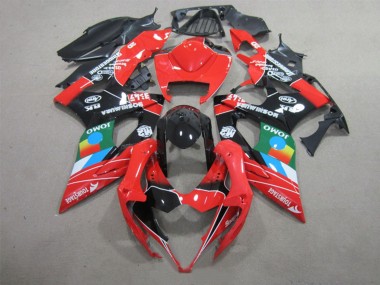 Carenados Moto Suzuki GSXR 1000 2005-2006 - Rojo Negro Azul Blanco Verde