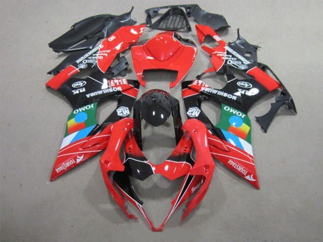 Carenados Moto Suzuki GSXR 1000 2005-2006 - Rojo Negro Azul Blanco Verde