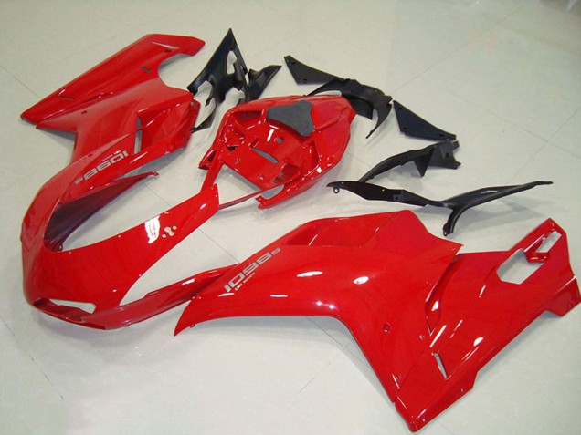 Kits Carenado Moto Ducati 1098 2007-2014 - Rojo