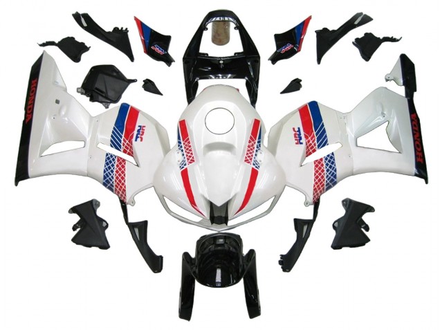 Kits Carenado Moto Honda CBR600RR 2013-2026 - Blanco Rojo Azul