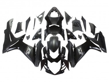 Carenados Moto Suzuki GSXR 600/750 2011-2024 - Negro Mate Negro Brillante