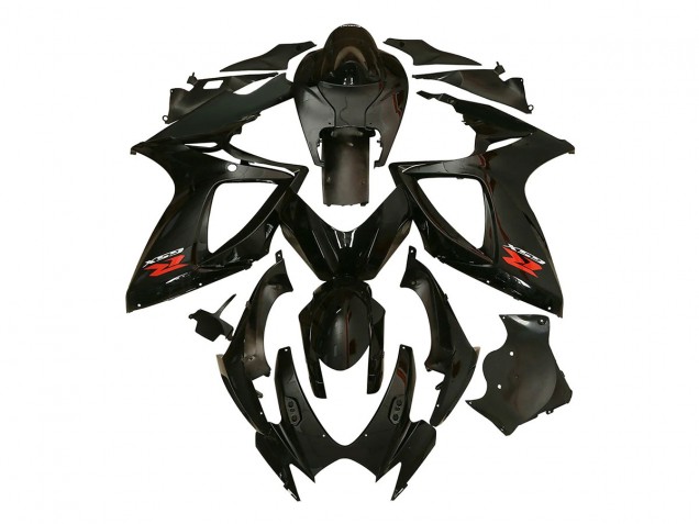 Carenado Moto Suzuki GSXR 600/750 2006-2007 - Negro Brillante