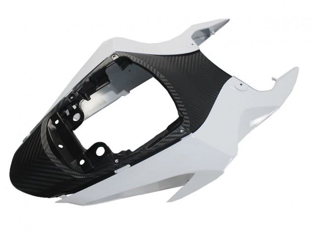 Carenados Moto Suzuki GSXR 600/750 2011-2024 - Blanco Negro Brillante