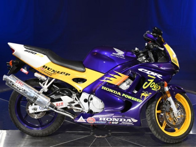 Carenados Moto Honda CBR600 F3 1995-1996 - Amarillo Plata Azul