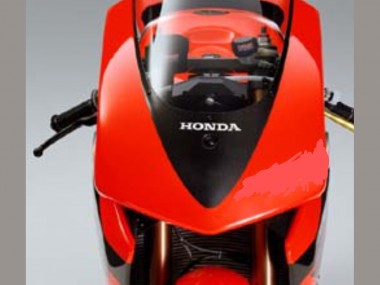 Carenado Moto Honda CBR600RR 2003-2004 - Rojo Negro Brillante