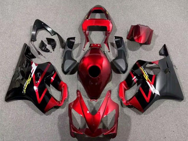 Carenados Moto Honda CBR600 F4i 2001-2003 - Rojo Caramelo Negro