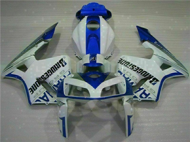 Moto Plástica CBR 600 RR 05-06 - Blanco Azul Moto Plástica CBR 600 RR 05-06 - Blanco Azul