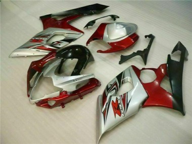 Moto Plástica GSXR 1000 K5 05-06 - Rojo Blanco