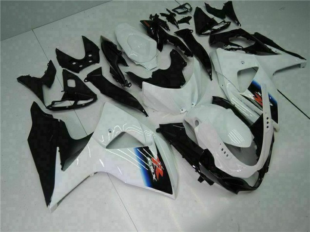 Moto Plástica GSXR 1000 K9 09-16 - Blanco Negro Moto Plástica GSXR 1000 K9 09-16 - Blanco Negro