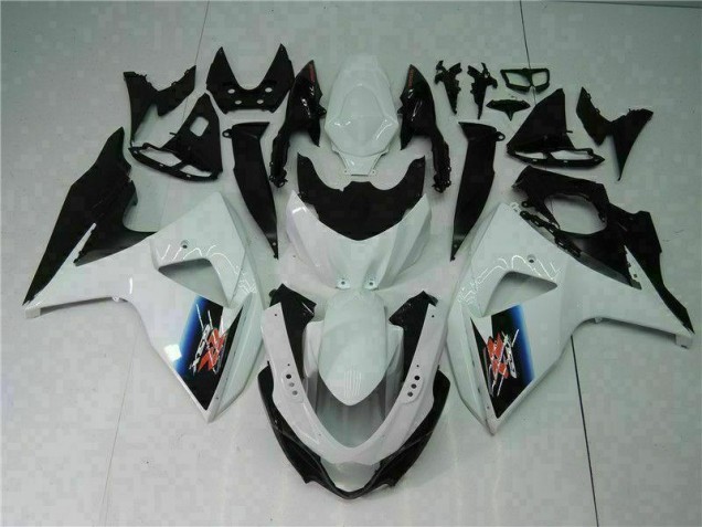 Moto Plástica GSXR 1000 K9 09-16 - Blanco Negro Moto Plástica GSXR 1000 K9 09-16 - Blanco Negro