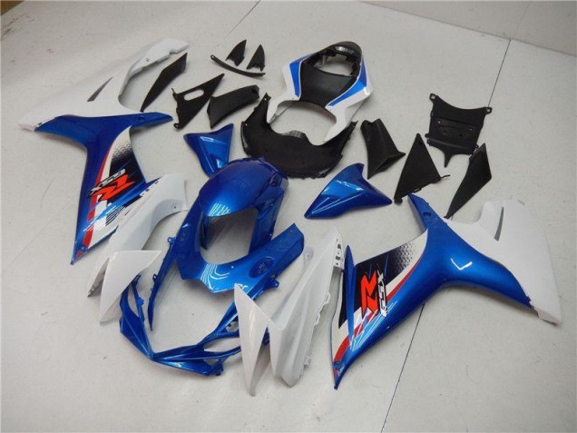 Moto Plástica GSXR 600 / 750 K11 11-21 - Azul Blanco Moto Plástica GSXR 600 / 750 K11 11-21 - Azul Blanco