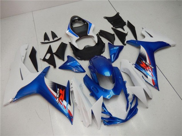 Moto Plástica GSXR 600 / 750 K11 11-21 - Azul Blanco Moto Plástica GSXR 600 / 750 K11 11-21 - Azul Blanco
