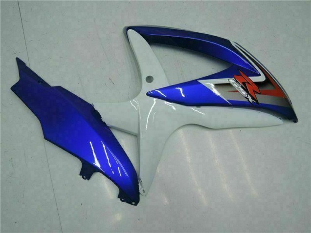 Moto Plástica GSXR 600 / 750 K8 08-10 - Azul Blanco Moto Plástica GSXR 600 / 750 K8 08-10 - Azul Blanco
