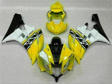 Moto Plástica R6 06-07 - Amarillo Blanco Negro