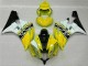 Moto Plástica R6 06-07 - Amarillo Blanco Negro Moto Plástica R6 06-07 - Amarillo Blanco Negro