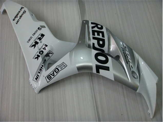 Moto Plástico CBR 1000 RR 04-05 - Blanco Plata Negro Repsol