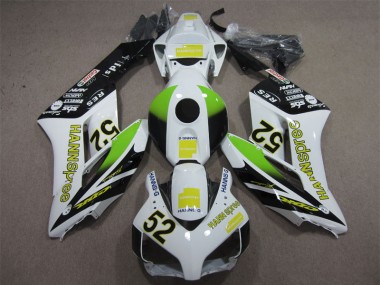 Moto Plástico CBR 1000 RR 04-05 - Blanco Verde Hannspree 52